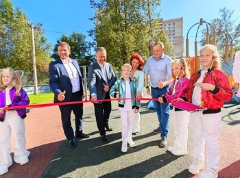 Новое общественное пространство открылось в Шлиссельбурге